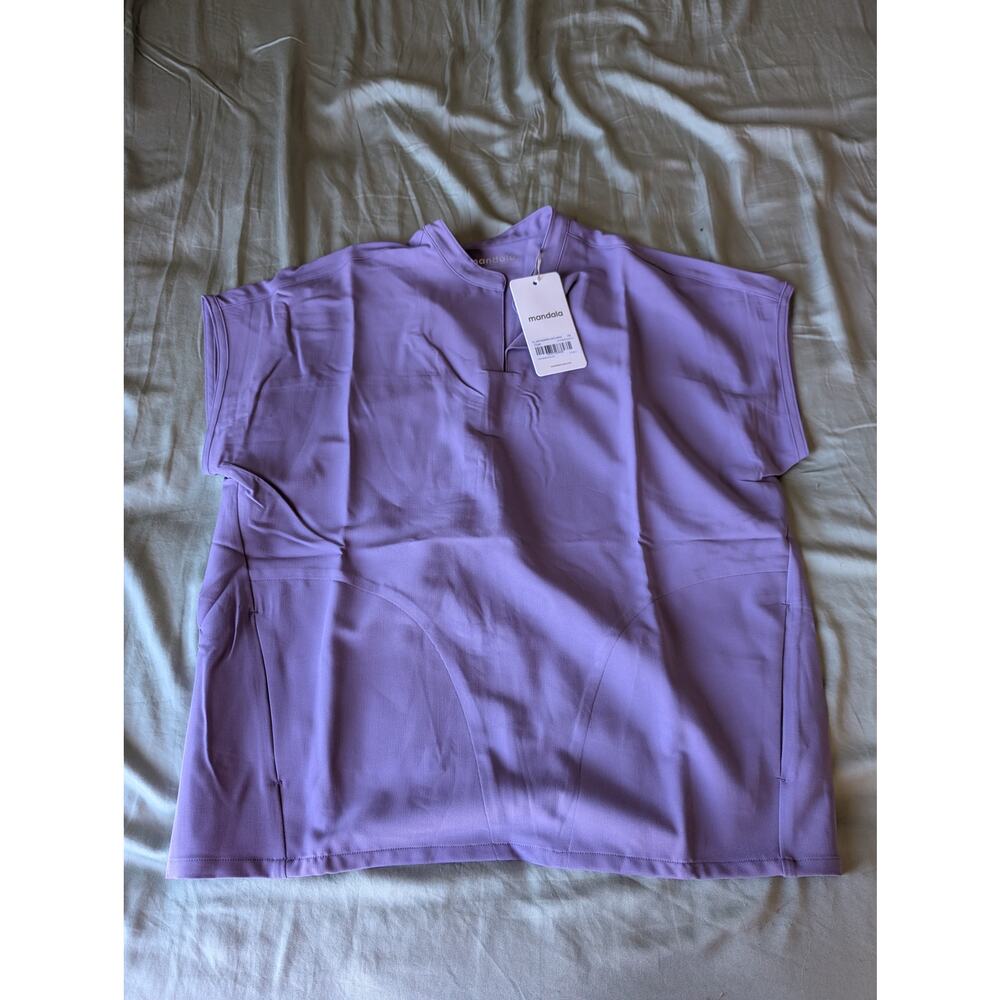 Mandala Women's Mandarin Dolman Hyacinth- Size XS
